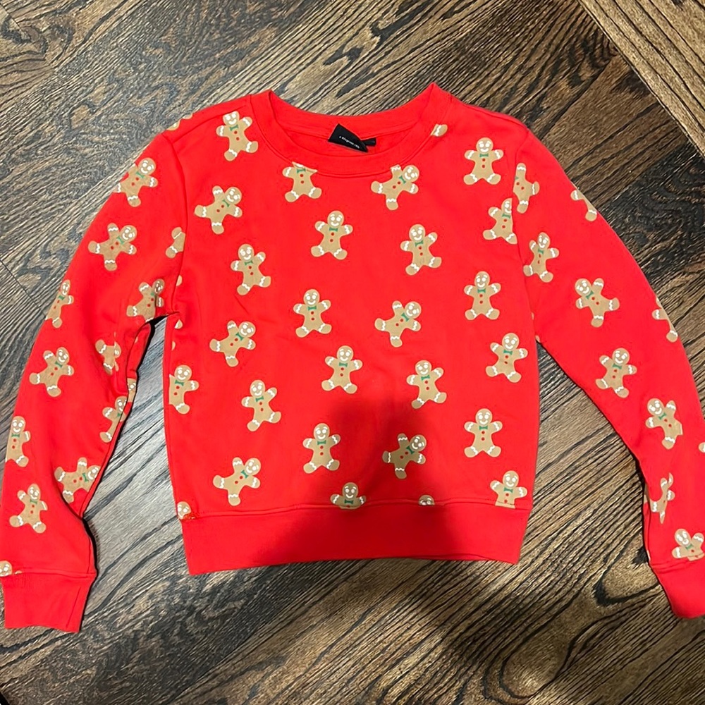 Gingerbread sweatshirt!